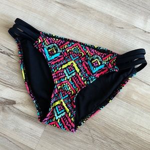 Neon hipster bikini bottoms - NWT